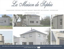 Tablet Screenshot of la-maison-de-sophie.fr